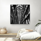 Rban Line V by Jean-François Dupuis on GIANT ART - black city scene