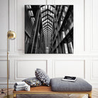 Rban Line V by Jean-François Dupuis on GIANT ART - black city scene