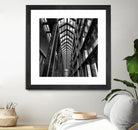 Rban Line V by Jean-François Dupuis on GIANT ART - black city scene