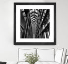 Rban Line V by Jean-François Dupuis on GIANT ART - black city scene