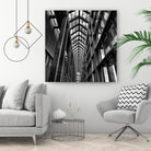 Rban Line V by Jean-François Dupuis on GIANT ART - black city scene canadian artists