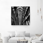 Rban Line V by Jean-François Dupuis on GIANT ART - black city scene