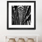 Rban Line V by Jean-François Dupuis on GIANT ART - black city scene