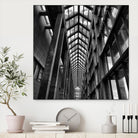 Rban Line V by Jean-François Dupuis on GIANT ART - black city scene