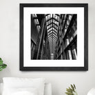 Rban Line V by Jean-François Dupuis on GIANT ART - black city scene