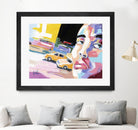 Go City I by Marc Archambault on GIANT ART - beige men and women