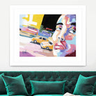 Go City I by Marc Archambault on GIANT ART - beige men and women