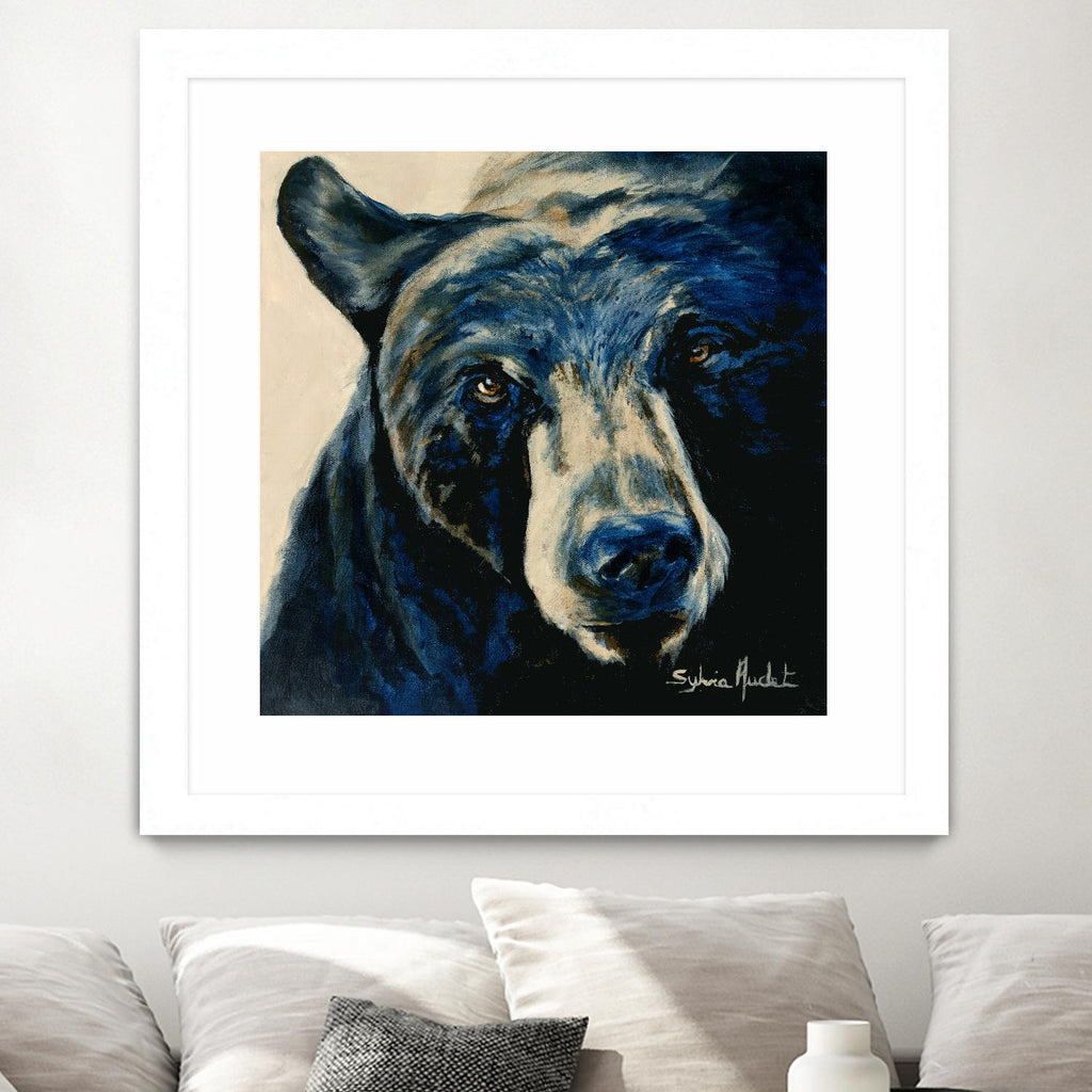 Ours brun by Sylvia Audet on GIANT ART - white animals