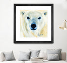 Ours polaire by Sylvia Audet on GIANT ART - yellow animals