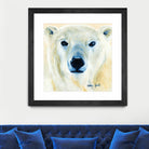 Ours polaire by Sylvia Audet on GIANT ART - yellow animals