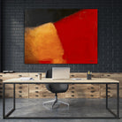 Le rouge et le noir by Diane Lambin on GIANT ART - black abstract