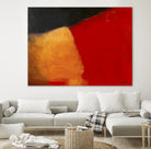 Le rouge et le noir by Diane Lambin on GIANT ART - black abstract