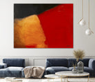 Le rouge et le noir by Diane Lambin on GIANT ART - black abstract