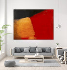 Le rouge et le noir by Diane Lambin on GIANT ART - black abstract