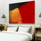 Le rouge et le noir by Diane Lambin on GIANT ART - black abstract