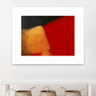 Le rouge et le noir by Diane Lambin on GIANT ART - red abstract quebec artists