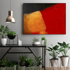 Le rouge et le noir by Diane Lambin on GIANT ART - black abstract
