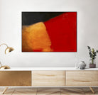 Le rouge et le noir by Diane Lambin on GIANT ART - black abstract