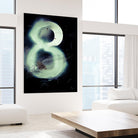 Graffiti at 8 by Jean-François Dupuis on GIANT ART - white abstract