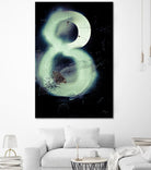 Graffiti at 8 by Jean-François Dupuis on GIANT ART - white abstract