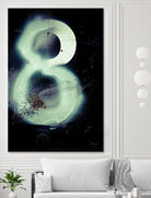 Graffiti at 8 by Jean-François Dupuis on GIANT ART - white abstract