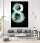 Graffiti at 8 by Jean-François Dupuis on GIANT ART - white abstract