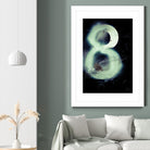 Graffiti at 8 by Jean-François Dupuis on GIANT ART - white abstract