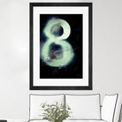 Graffiti at 8 by Jean-François Dupuis on GIANT ART - white abstract