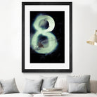 Graffiti at 8 by Jean-François Dupuis on GIANT ART - white abstract