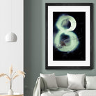 Graffiti at 8 by Jean-François Dupuis on GIANT ART - white abstract