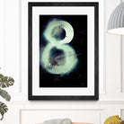 Graffiti at 8 by Jean-François Dupuis on GIANT ART - white abstract