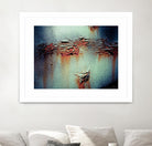 Rust Frequencies I by Jean-François Dupuis on GIANT ART - blue abstract canadian artists