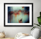 Rust Frequencies I by Jean-François Dupuis on GIANT ART - blue abstract canadian artists