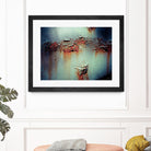 Rust Frequencies I by Jean-François Dupuis on GIANT ART - blue abstract canadian artists