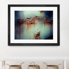 Rust Frequencies I by Jean-François Dupuis on GIANT ART - blue abstract canadian artists