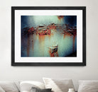 Rust Frequencies I by Jean-François Dupuis on GIANT ART - blue abstract canadian artists