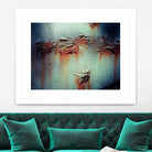 Rust Frequencies I by Jean-François Dupuis on GIANT ART - blue abstract canadian artists