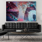 Purple Rust Up Close II by Jean-François Dupuis on GIANT ART - pink abstract