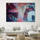 Purple Rust Up Close II by Jean-François Dupuis on GIANT ART - pink abstract