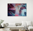 Purple Rust Up Close II by Jean-François Dupuis on GIANT ART - pink abstract