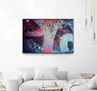 Purple Rust Up Close II by Jean-François Dupuis on GIANT ART - pink abstract