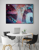 Purple Rust Up Close II by Jean-François Dupuis on GIANT ART - pink abstract