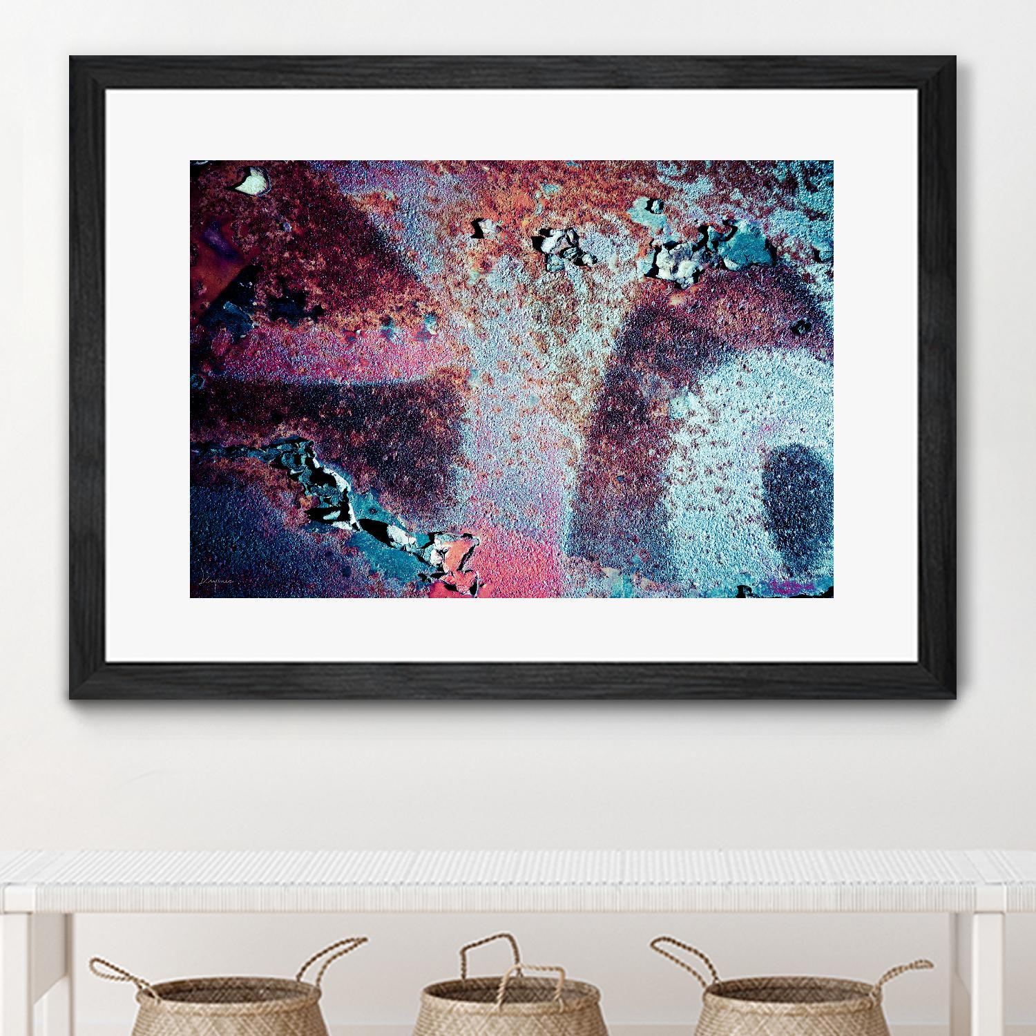 Purple Rust Up Close II by Jean-François Dupuis on GIANT ART - pink abstract