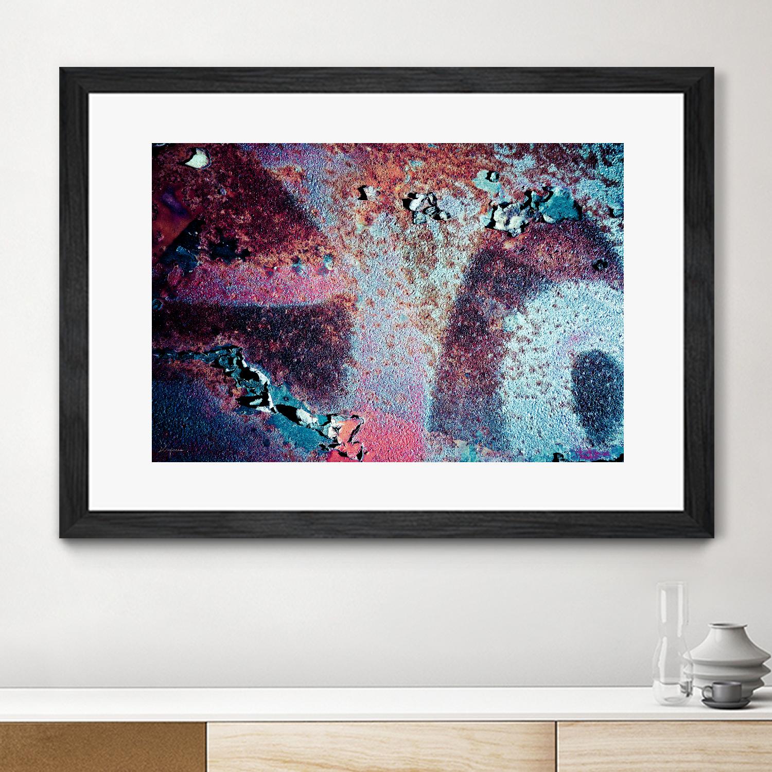 Purple Rust Up Close II by Jean-François Dupuis on GIANT ART - pink abstract