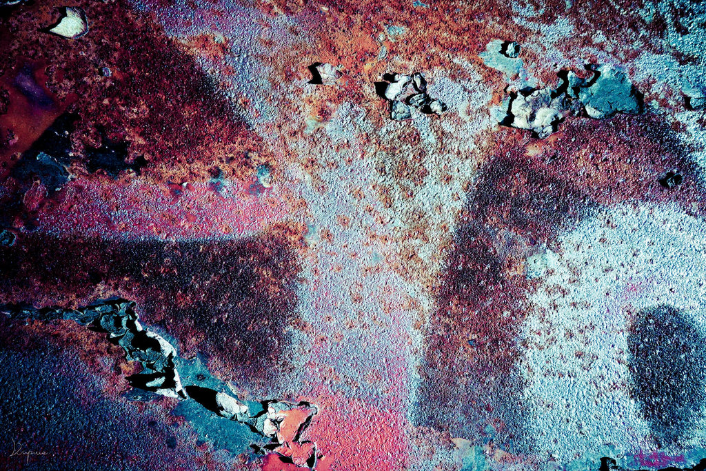 Purple Rust Up Close II by Jean-François Dupuis on GIANT ART - pink abstract