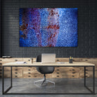 Blue Pathway I by Jean-François Dupuis on GIANT ART - brown abstract