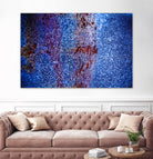 Blue Pathway I by Jean-François Dupuis on GIANT ART - brown abstract