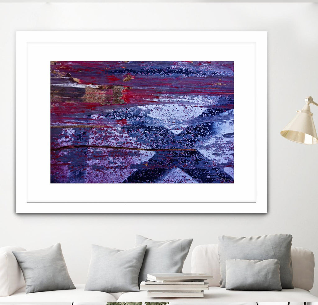 We Meet Halfway I by Jean-François Dupuis on GIANT ART - purple abstract