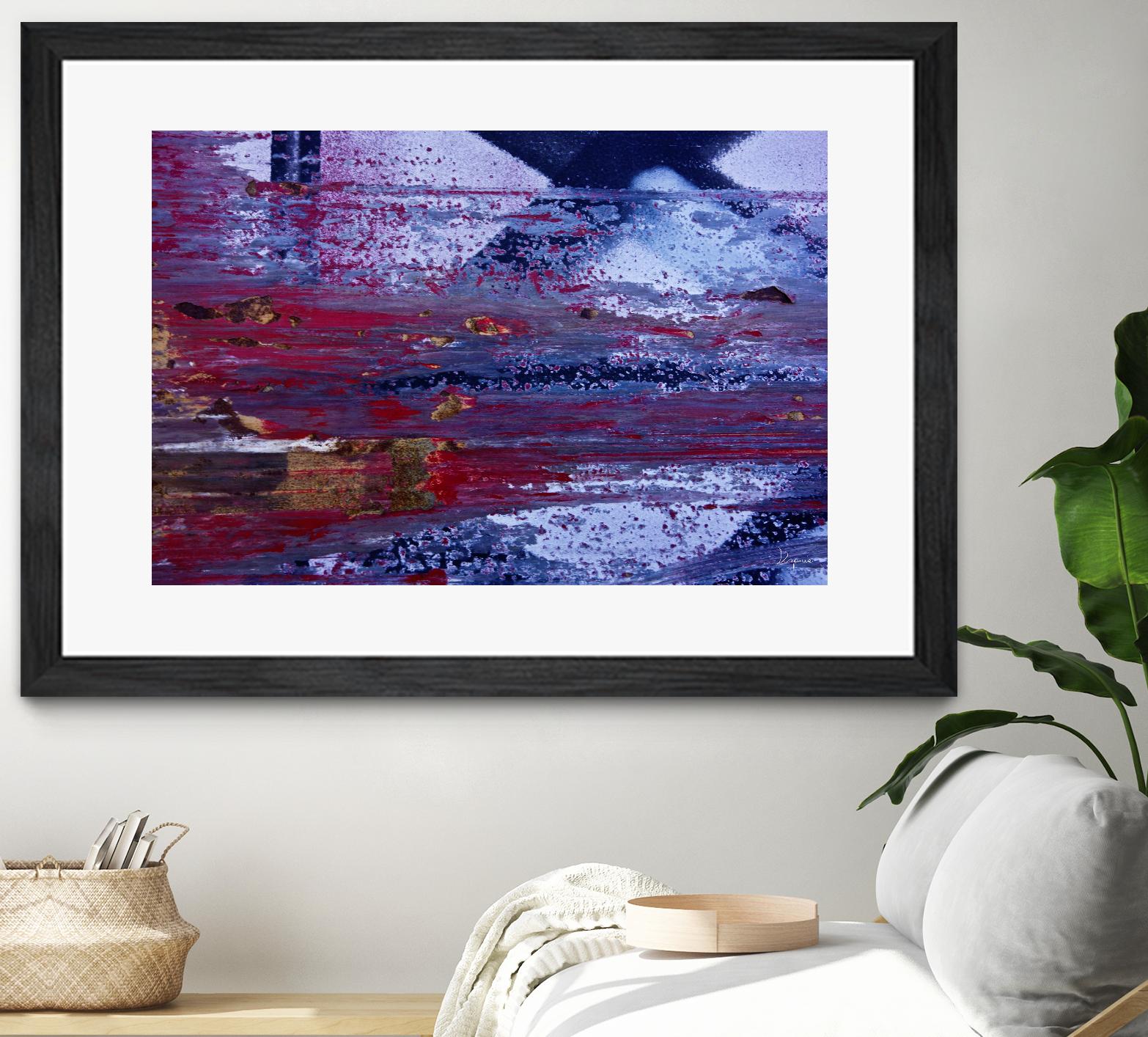 We Meet Halfway II by Jean-François Dupuis on GIANT ART - purple abstract