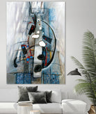 Tout de même inusité by Sylvie Cloutier on GIANT ART - black abstract